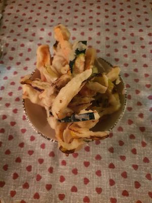 Tempura at Raparossa  in Pezze Di Greco