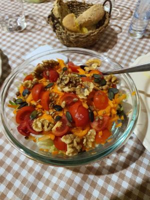 Salad at Raparossa  in Pezze Di Greco