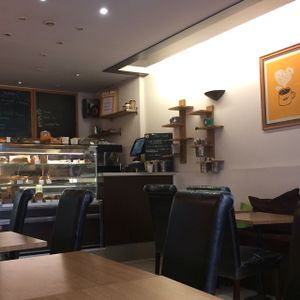 cosy cafe  at Green Bear Coffee in Marseille