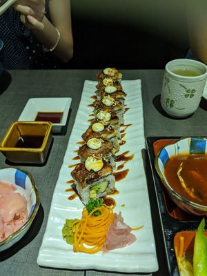 The best sushi here. The unagi at Herbivore Japanese Vegetarian Restaurant in Central Singapore