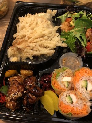 Chawanmushi tempura $36 at Herbivore Japanese Vegetarian Restaurant in Central Singapore