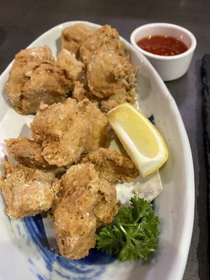 Tori Karage  at Herbivore Japanese Vegetarian Restaurant in Central Singapore