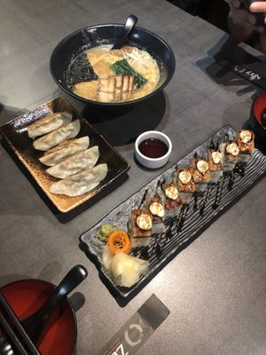   at Herbivore Japanese Vegetarian Restaurant in Central Singapore