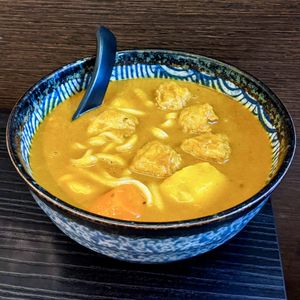 Curry Udon at Herbivore Japanese Vegetarian Restaurant in Central Singapore