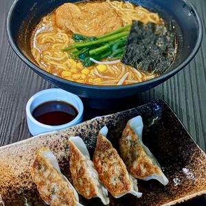 Spicy Ramen Set at Herbivore Japanese Vegetarian Restaurant in Central Singapore