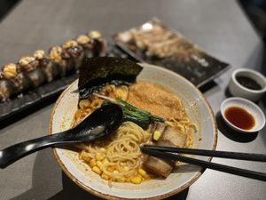   at Herbivore Japanese Vegetarian Restaurant in Central Singapore