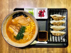   at Herbivore Japanese Vegetarian Restaurant in Central Singapore