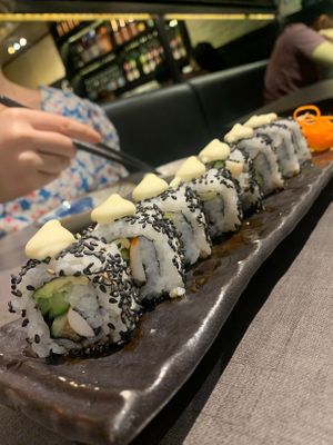 California Rolls   at Herbivore Japanese Vegetarian Restaurant in Central Singapore