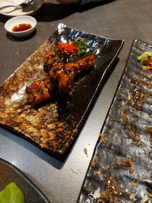 Yakitori at Herbivore Japanese Vegetarian Restaurant in Central Singapore