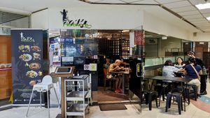 Exterior at Herbivore Japanese Vegetarian Restaurant in Central Singapore