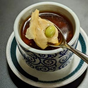 Vegan Chawanmushi at Herbivore Japanese Vegetarian Restaurant in Central Singapore