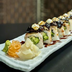 Vegan Shiitake Maki at Herbivore Japanese Vegetarian Restaurant in Central Singapore