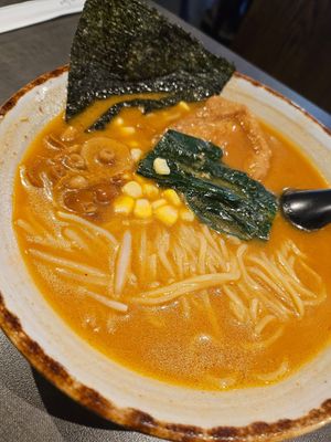 Spicy Ramen ~ 28/1/24 at Herbivore Japanese Vegetarian Restaurant in Central Singapore