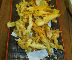 tempura at Herbivore Japanese Vegetarian Restaurant in Central Singapore