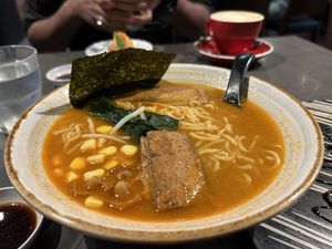 Hot Spicy noodles  at Herbivore Japanese Vegetarian Restaurant in Central Singapore