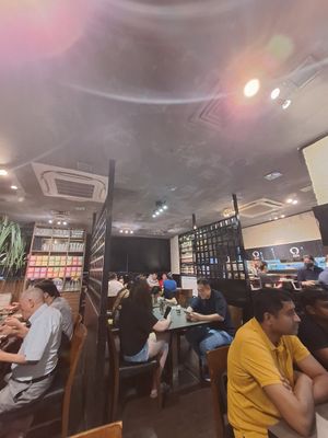 Interior at Herbivore Japanese Vegetarian Restaurant in Central Singapore