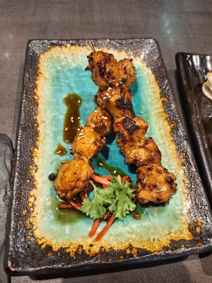 Yakitori at Herbivore Japanese Vegetarian Restaurant in Central Singapore