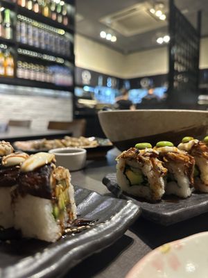   at Herbivore Japanese Vegetarian Restaurant in Central Singapore