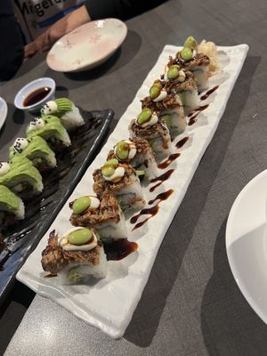 Mock meat sushi 🍱   at Herbivore Japanese Vegetarian Restaurant in Central Singapore