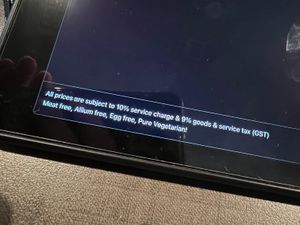 !  at Herbivore Japanese Vegetarian Restaurant in Central Singapore