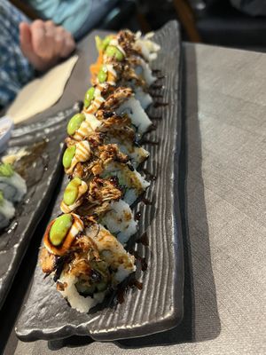 Roasted meat maki  at Herbivore Japanese Vegetarian Restaurant in Central Singapore