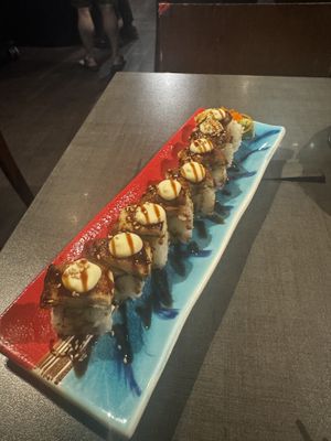 unagi rolls  at Herbivore Japanese Vegetarian Restaurant in Central Singapore