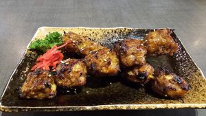 Yakitori at Herbivore Japanese Vegetarian Restaurant in Central Singapore