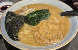 Goma ramen (non dairy) at Herbivore Japanese Vegetarian Restaurant in Central Singapore