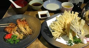 Yummy at Herbivore Japanese Vegetarian Restaurant in Central Singapore