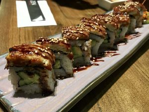 Sushi at Herbivore Japanese Vegetarian Restaurant in Central Singapore