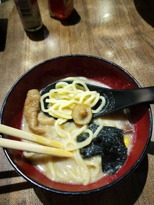 Sesame Ramen at Herbivore Japanese Vegetarian Restaurant in Central Singapore