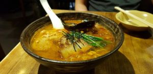 Spicy ramen - it’s pretty nice and the portion was quite big. at Herbivore Japanese Vegetarian Restaurant in Central Singapore