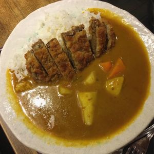 Katsu Curry at Herbivore Japanese Vegetarian Restaurant in Central Singapore