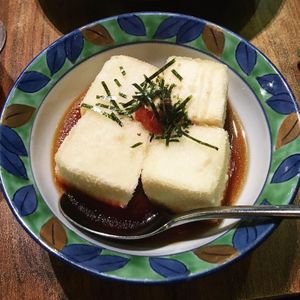 Tofu appetizer  at Herbivore Japanese Vegetarian Restaurant in Central Singapore