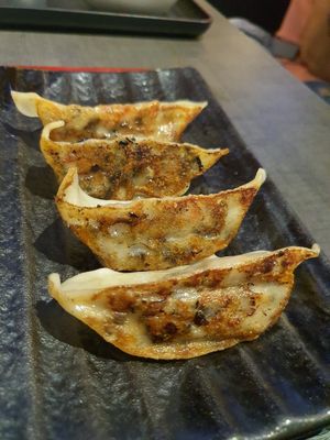Gyoza at Herbivore Japanese Vegetarian Restaurant in Central Singapore