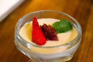 dessert at Herbivore Japanese Vegetarian Restaurant in Central Singapore