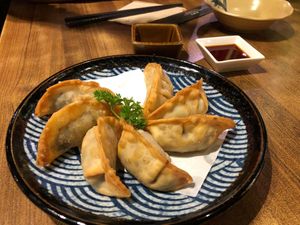 Gyoza at Herbivore Japanese Vegetarian Restaurant in Central Singapore