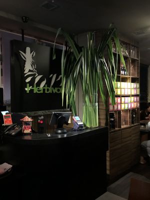 interior  at Herbivore Japanese Vegetarian Restaurant in Central Singapore