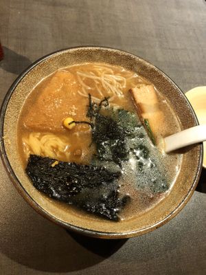 miso ramen $13 👍🏻👍🏻👍🏻 at Herbivore Japanese Vegetarian Restaurant in Central Singapore