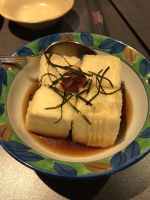 agedashi tofu $5 👍🏻 at Herbivore Japanese Vegetarian Restaurant in Central Singapore