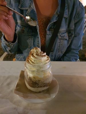 Banoffee dessert  at Bellaverde in Mallorca