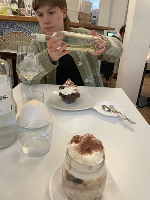 PB and oreo chocolate muffin   at Bellaverde in Mallorca