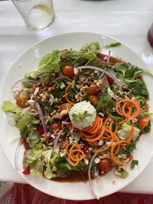 House salad   at Bellaverde in Mallorca