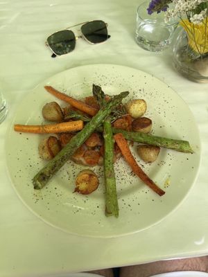 Went here with six non vegan friends and we all loved it. A very varied menu that would keep you coming time after time. It’s also in a beautiful tree covered courtyard!  at Bellaverde in Mallorca