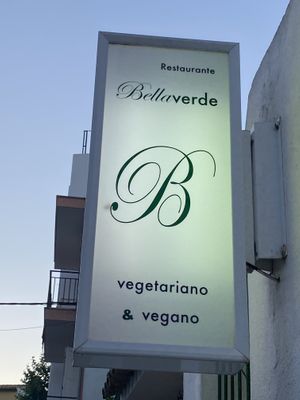 The sign on the street  at Bellaverde in Mallorca