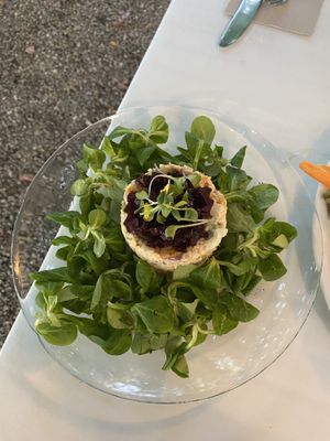 Timbale - starter  at Bellaverde in Mallorca
