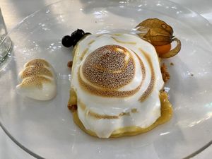 Meringue   at Bellaverde in Mallorca