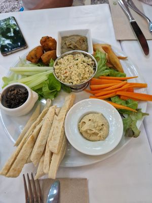 Snack plate at Bellaverde in Mallorca