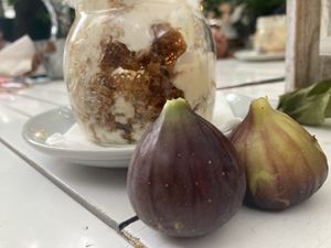 Carrot cake trifle  at Bellaverde in Mallorca