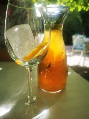 Leckere Limonade at Bellaverde in Mallorca